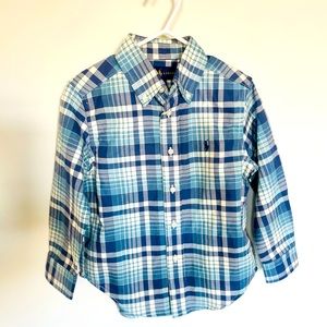 Ralph Lauren Polo Button Up, Size 3T